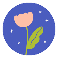 Flower Color Sticker