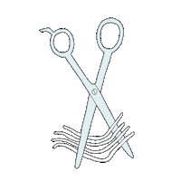 hair salon Sticker