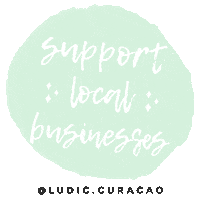 Curacao Support Local Sticker by Ludic-curacao