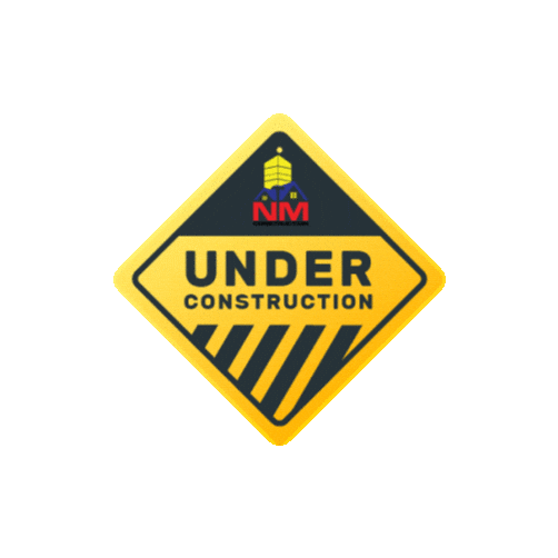 nmconstruction under construction nmconstruction Sticker