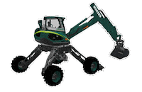 Bagger Schaufel Sticker by Wurzer Umwelt GmbH