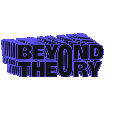 beyondtheorycreative giphygifmaker infinity beyond theory bt logo Sticker