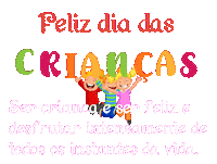 Feliz Dia Das Criancas Sticker