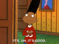 hey arnold nick splat GIF