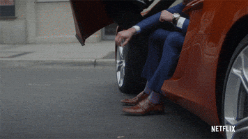Sports Car Fashion GIF by NETFLIX