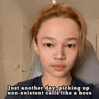 Phone Call Hello GIF