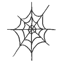 Spider Web Halloween Sticker by Kendra Scott