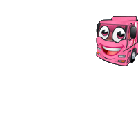 Happy Truck Sticker by g7log