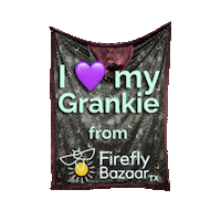 Fireflybazaartx cozy cuddle blanket snuggle Sticker