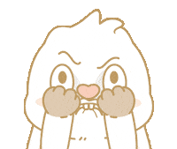 Bunny No Sticker by EVANS艾特兔