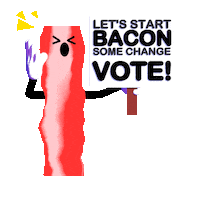 Hungry Election 2020 Sticker by INTO ACTION