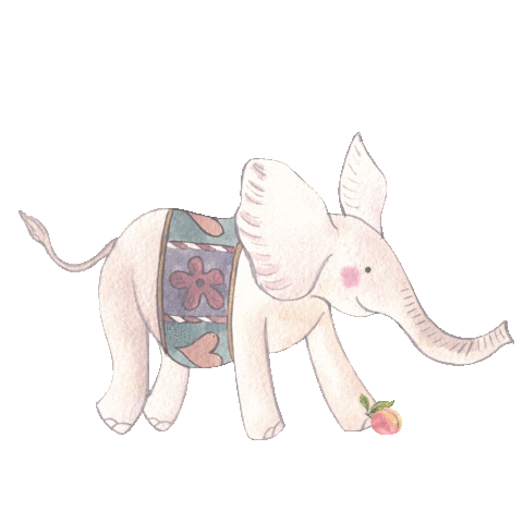 Elephant Sticker by Friends of Sally