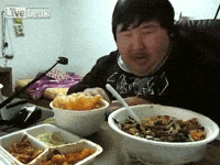 korean eat GIF