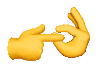 emoji hands Sticker by Miriam Ganser