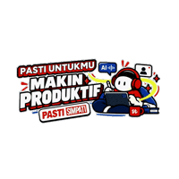 Work Ai Sticker by Telkomsel Official
