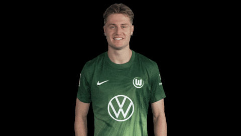 Happy Goal GIF by VfL Wolfsburg