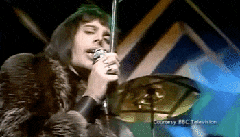 freddie mercury queen GIF