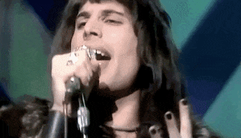freddie mercury queen GIF