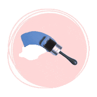 Rubywonen painting paintbrush clingonbrush clingonbrushes Sticker