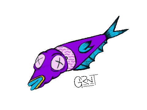 Food Fish Sticker