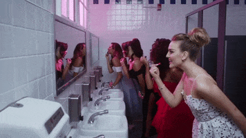 Get Weird Bathroom GIF by Little Mix