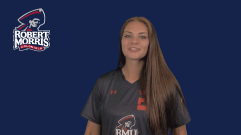 rmuathletics giphyupload rmu robert morris robert morris university GIF
