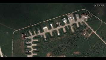 Satellite Images Show Extent of Destruction at Crimean Airbase