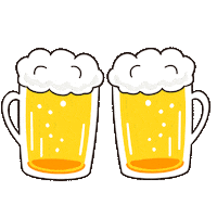 Cheers Salute Sticker by City of Brussels