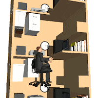 3D Business GIF by badblueprints