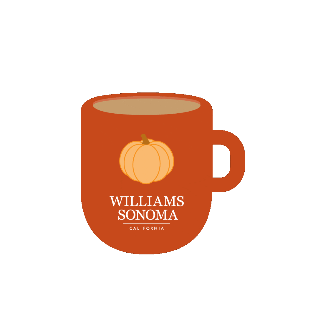 Pumpkin Spice Coffee Sticker by Williams Sonoma