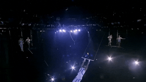 Clap Flying GIF by Ringling Bros. and Barnum & Bailey