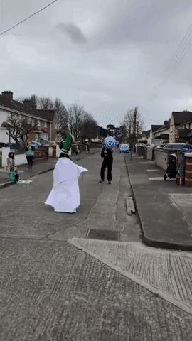 St Patrick 'Banishes' Coronavirus Out of Dublin