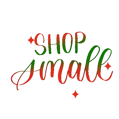 Small Business Happy Holidays Sticker