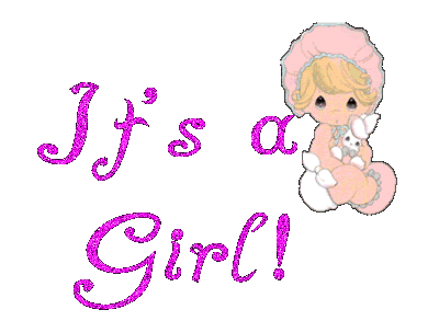 baby girl STICKER