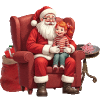 Santa Claus Sticker