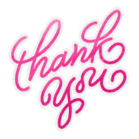 Thanks Thank You Sticker