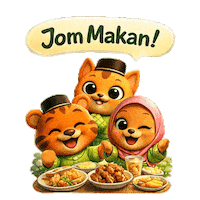 Ketupat Rendang Sticker by BerjayaTimesSquare