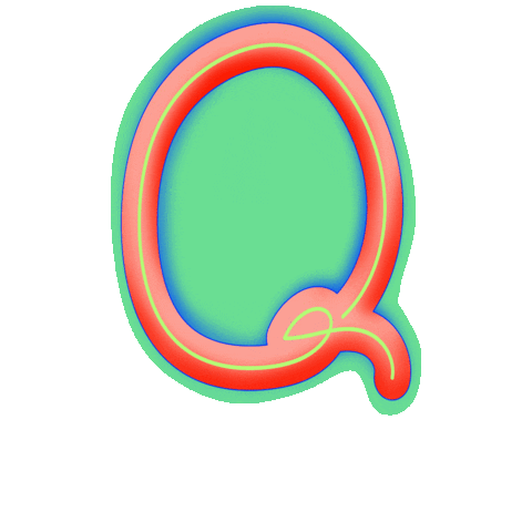 SignoritaChocolita pink red green typography Sticker