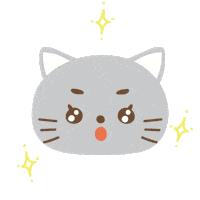 Happy Neko Sticker by nako yamaguchi