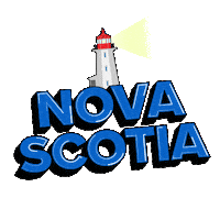 East Coast Lighthouse Sticker by Visit Nova Scotia