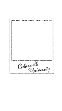 Yellow Jackets Frame Sticker by Cedarville University