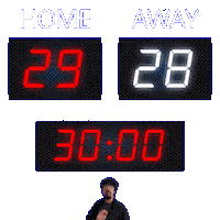 28 Away Sticker