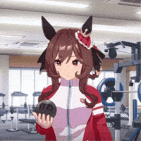 Gym Umamusume GIF