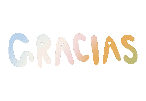 Thanks Gracias Sticker