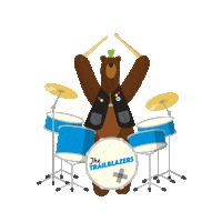 Drumming Rock And Roll Sticker by Salesforce
