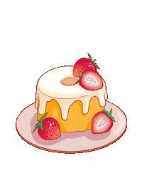 Food Cake Sticker by molehill