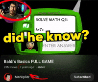 Does He Know GIF