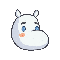 Moomintroll Moomin Valley Sticker
