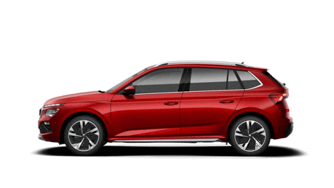 Kamiq Velvet Red GIF by Škoda Global