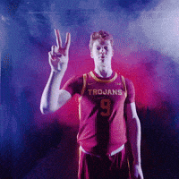 Basketball Hoops GIF by USC Trojans